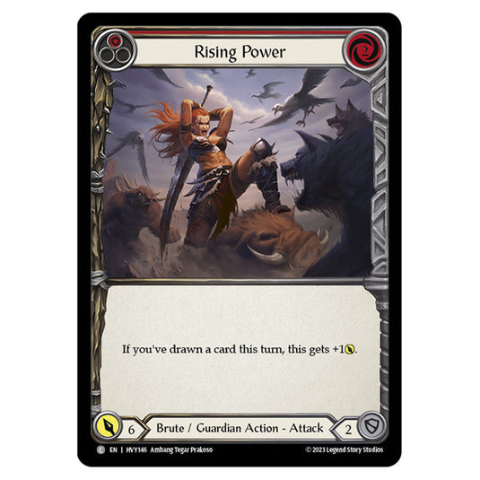 Flesh & Blood - Heavy Hitters - Rising Power (Red) - HVY146