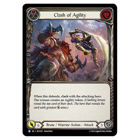 Flesh & Blood - Heavy Hitters - Clash of Agility (Red) - HVY157