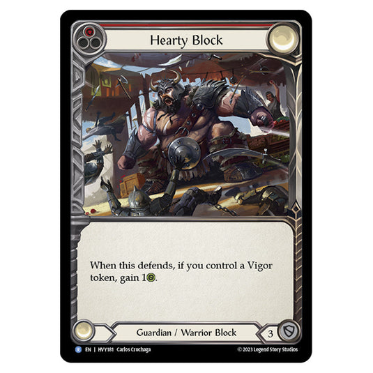 Flesh & Blood - Heavy Hitters - Hearty Block - HVY181