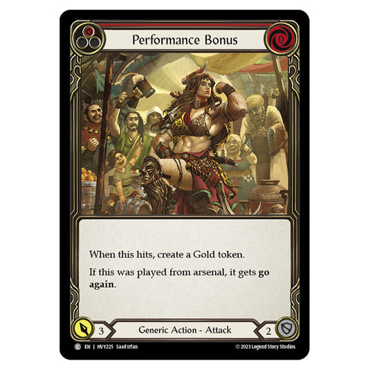 Flesh & Blood - Heavy Hitters - Performance Bonus (Red) - HVY225