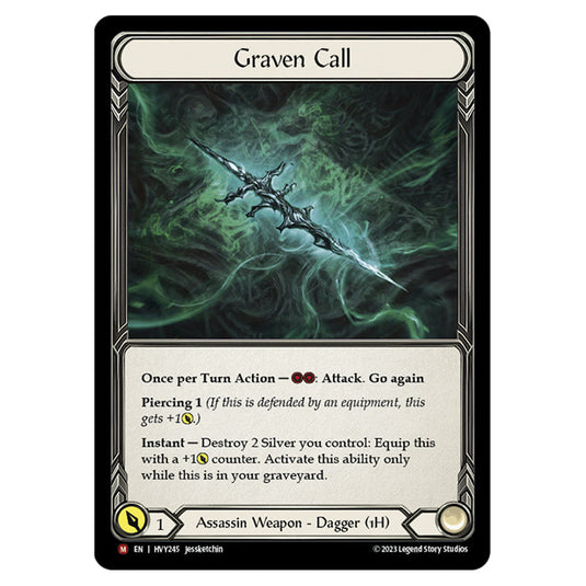 Flesh & Blood - Heavy Hitters - Graven Call (Cold Foil) - HVY245-CF