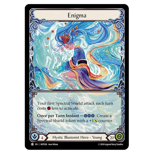 Enigma card from the Flesh & Blood set Part the Mistveil MST026