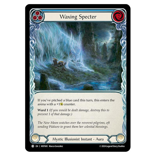 Waxing Specter card from the Flesh & Blood set Part the Mistveil MST045