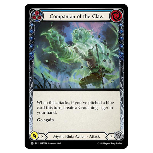 Companion of the Claw card from the Flesh & Blood set Part the Mistveil MST059