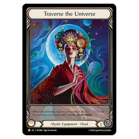 Traverse the Universe card from the Flesh & Blood set Part the Mistveil MST066-CF