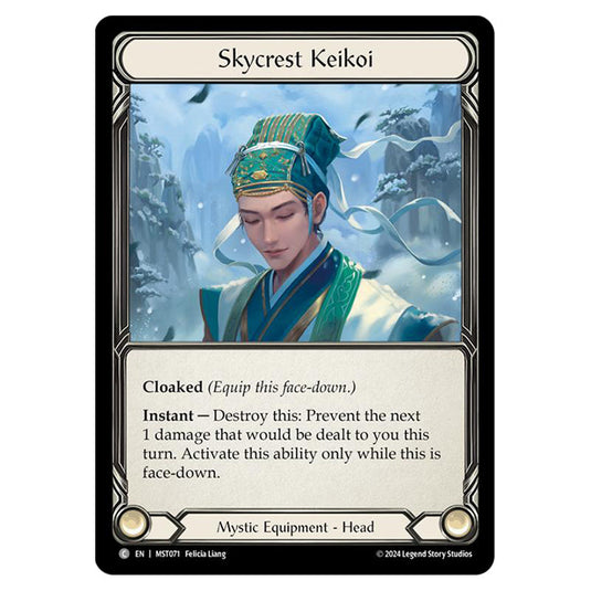 Skycrest Keikoi card from the Flesh & Blood set Part the Mistveil MST071