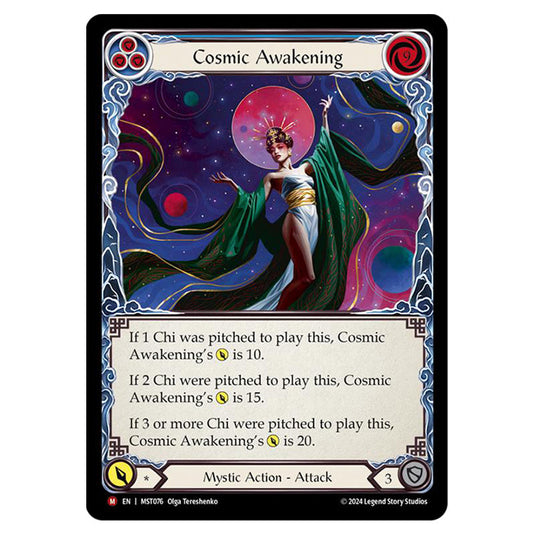 Cosmic Awakening card from the Flesh & Blood set Part the Mistveil MST076