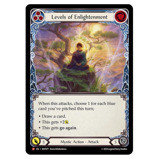 Levels of Enlightenment card from the Flesh & Blood set Part the Mistveil MST077