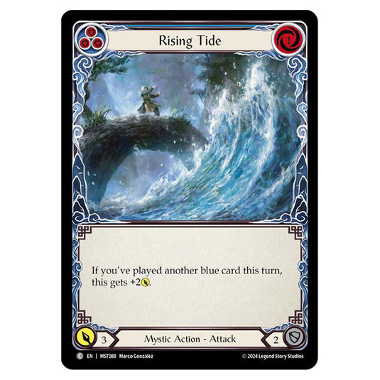 Rising Tide card from the Flesh & Blood set Part the Mistveil MST088-RF