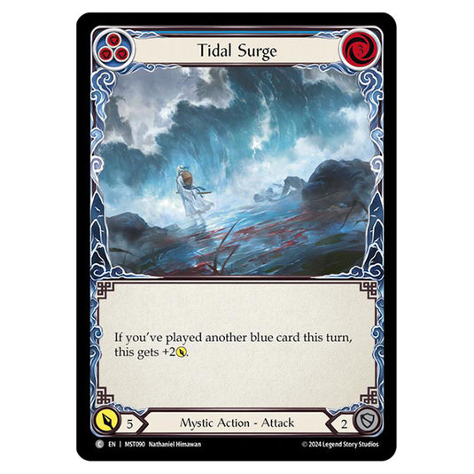 Tidal Surge card from the Flesh & Blood set Part the Mistveil MST090-RF