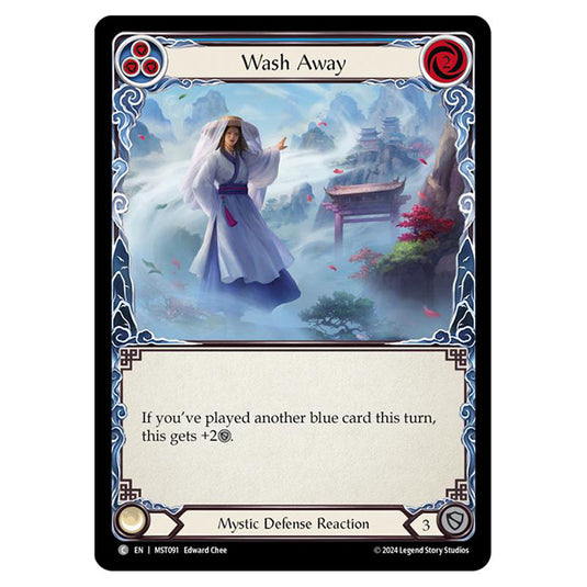 Wash Away card from the Flesh & Blood set Part the Mistveil MST091-RF