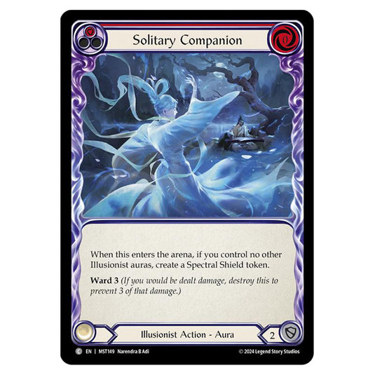 Solitary Companion card from the Flesh & Blood set Part the Mistveil MST149