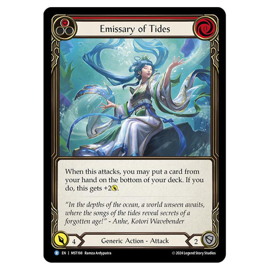 Emissary of Tides card from the Flesh & Blood set Part the Mistveil MST198