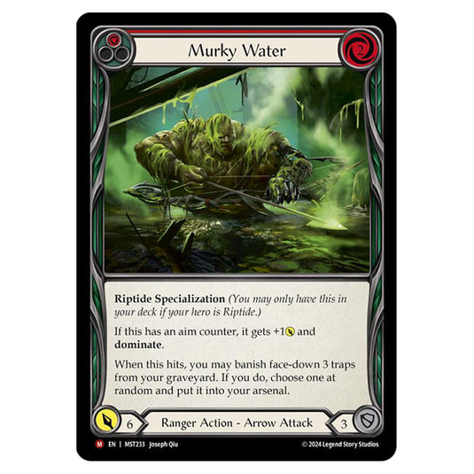 Murky Water card from the Flesh & Blood set Part the Mistveil MST233