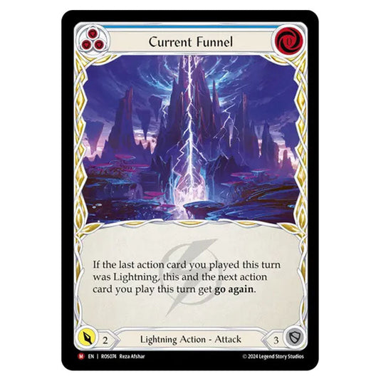 Current Funnel ROS074 card from the Flesh & Blood set Rosetta