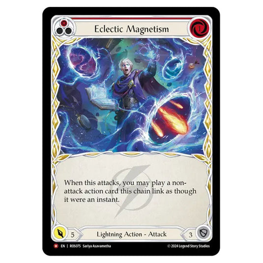 Eclectic Magnetism ROS075 card from the Flesh & Blood set Rosetta