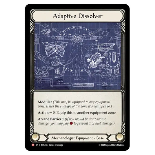 Adaptive Dissolver ROS246-CF card from the Flesh & Blood set Rosetta