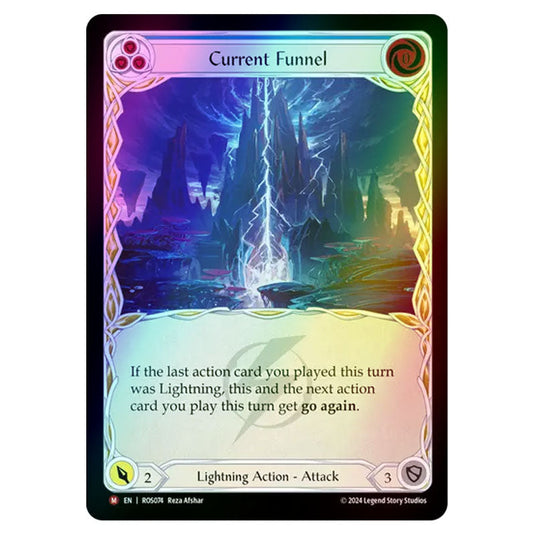 Current Funnel ROS074-RF card from the Flesh & Blood set Rosetta