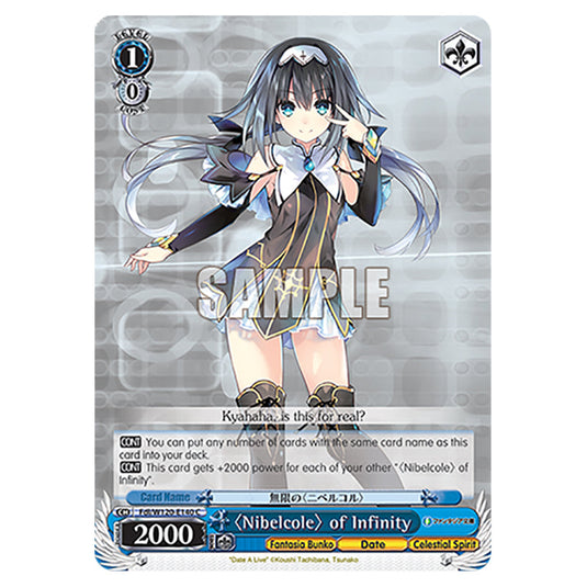 〈Nibelcole〉 of Infinity Fdl/W120-E140 card from the Weiss Schwarz set Fujimi Fantasia Bunko Vol.2