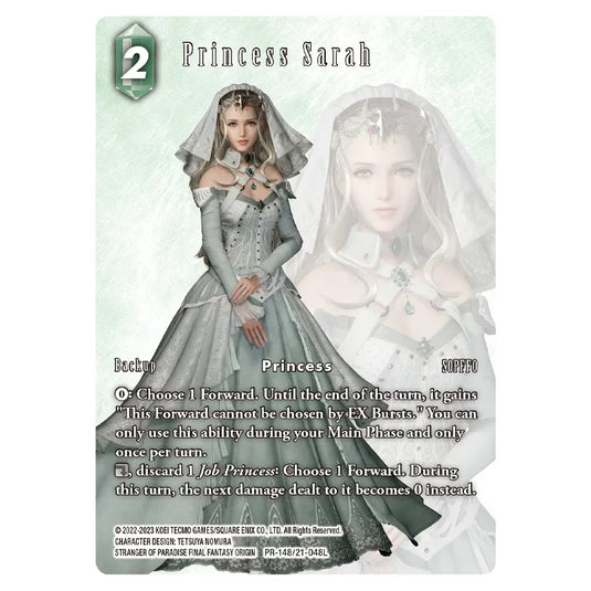 Final Fantasy - Promo - Princess Sarah - (PR148/21-048L) (Foil)