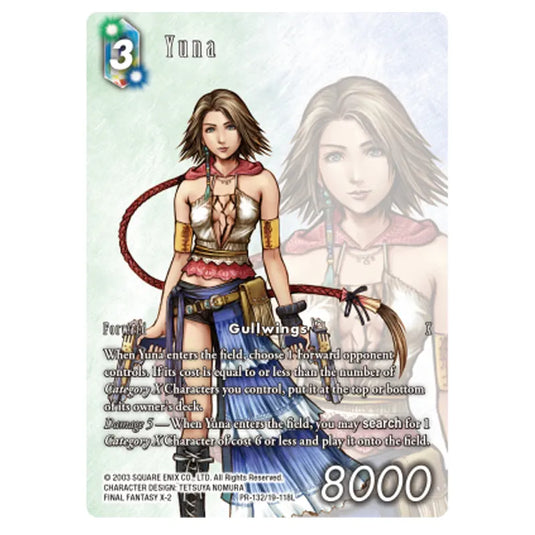 Final Fantasy - Promo - Yuna - PR-132/19-118 (Foil)