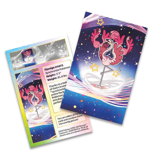 Pokemon - Paldean Fates - Mini Tin - Flamigo - Art Card