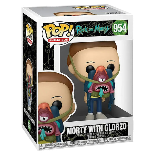 Funko POP! - Rick & Morty - Morty With Glorzo #954