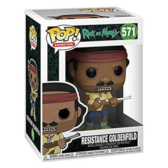 Funko POP! - Rick & Morty S6 - Resistance Goldenfold Vinyl Figure #571