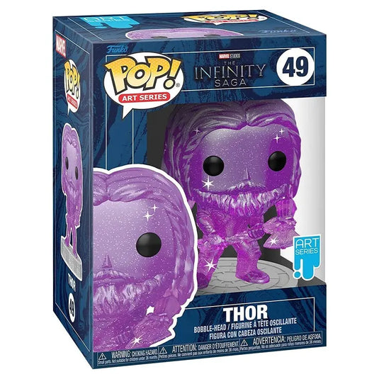 Funko POP! Artist Series - Infinity Saga - Thor (Purple) #49