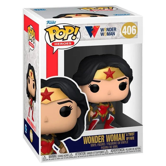 Funko POP! POP Heroes - WW 80th - Wonder Woman (A Twist Of Fate) #406