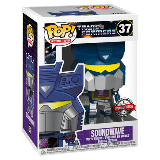 Funko POP! Retro Toys - Transformers - Soundwave (Special Edition) #37