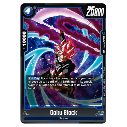 Dragon Ball Super - Fusion World - Goku Black FP-015 (Promo)