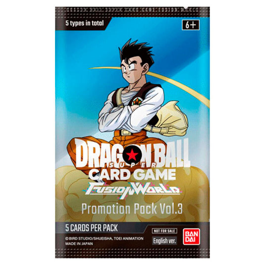 Dragon Ball Super - Fusion World - Promotion Pack Vol. 3