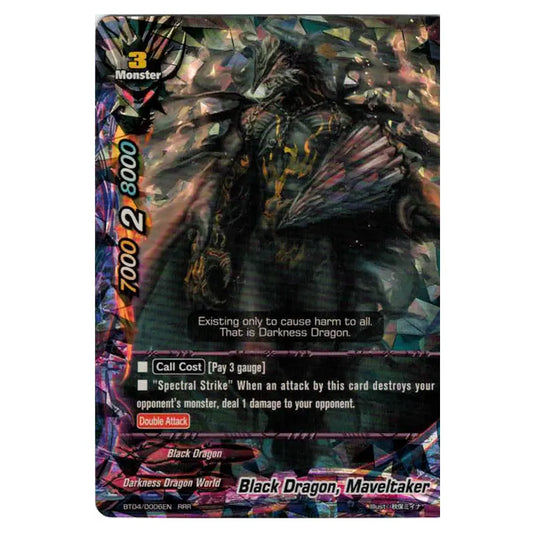 Future Card Buddyfight - Darkness Fable - Black Dragon Maveltaker - 6/105