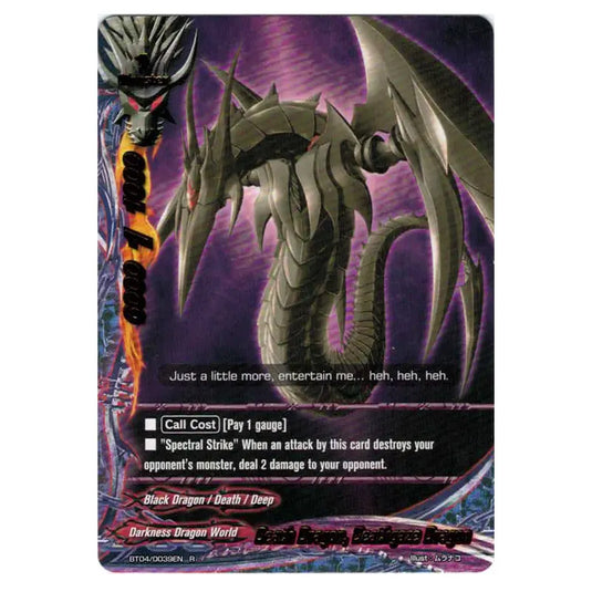 Future Card Buddyfight - Darkness Fable - Death Dragon Deathgaze Dragon - 39/105