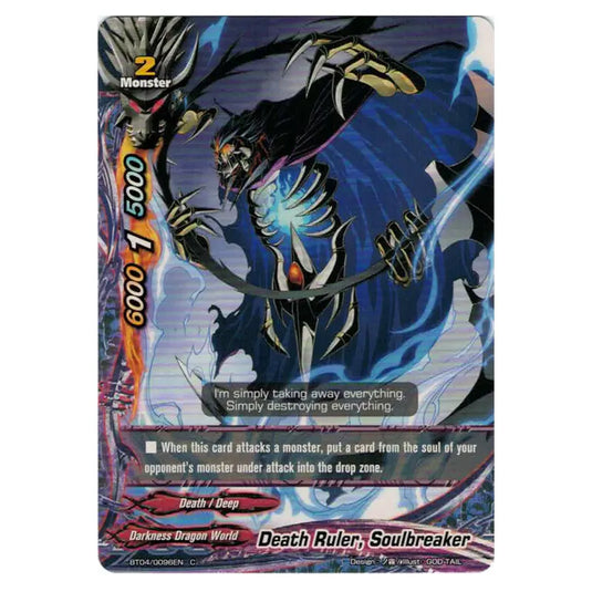 Future Card Buddyfight - Darkness Fable - Death Ruler Soulbreaker - 96/105