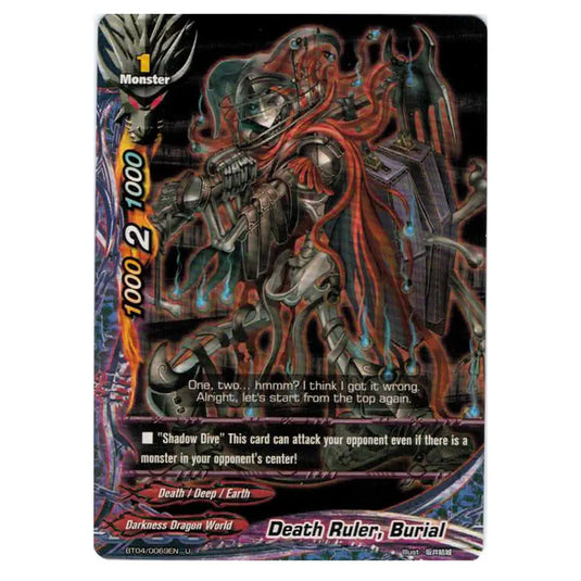 Future Card Buddyfight - Darkness Fable - Death Ruler, Burial - 69/105