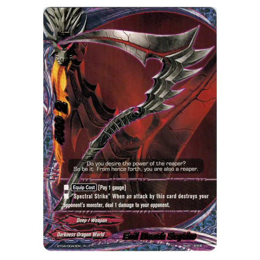 Future Card Buddyfight - Darkness Fable - Evil Death Scythe - 43/105