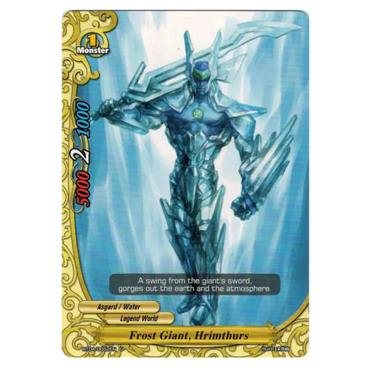 Future Card Buddyfight - Darkness Fable - Frost Giant Hrimthurs - 52/105