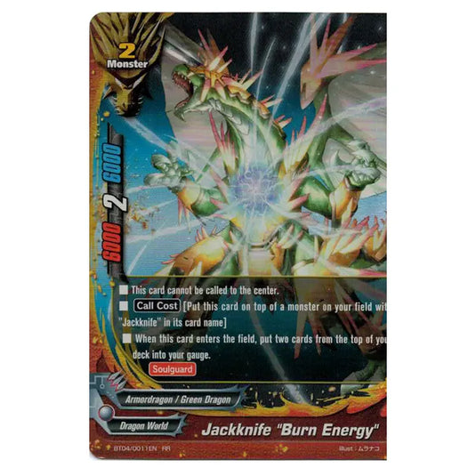 Future Card Buddyfight - Darkness Fable - Jackknife Burn Energy - 11/105