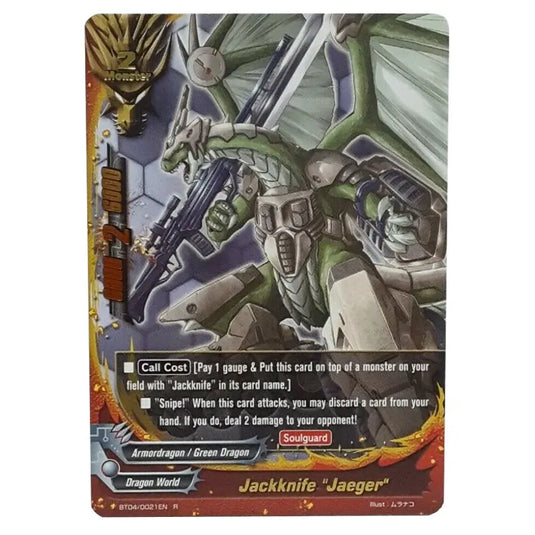 Future Card Buddyfight - Darkness Fable - Jackknife "Jaeger" - 21/105