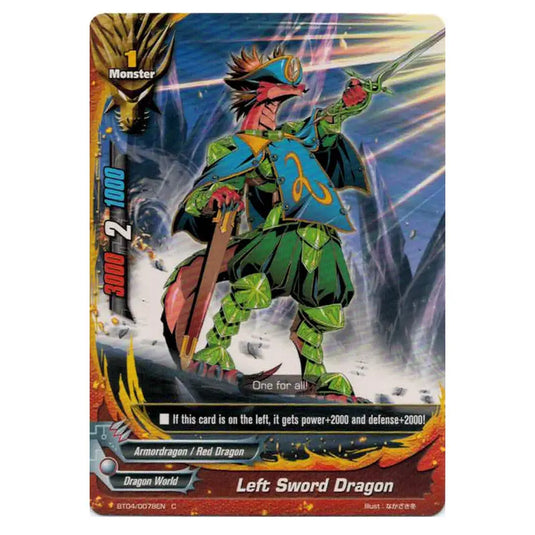 Future Card Buddyfight - Darkness Fable - Left Sword Dragon - 78/105