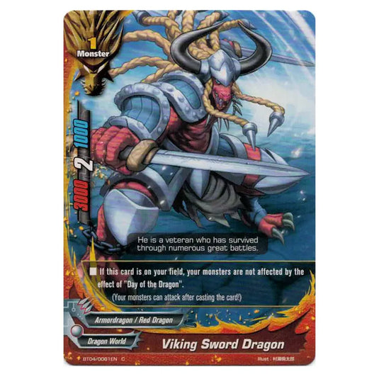 Future Card Buddyfight - Darkness Fable - Viking Sword Dragon - 81/105