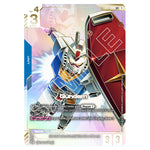 Gundam Card Game - Newtype Rising - Gundam (Legendary Rare++) - GD01-001b