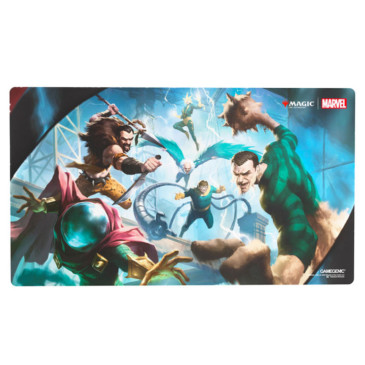 Gamegenic Prime Playmat Magic: The Gathering – Marvel's Spider-Man – 2 Mm Épaisseur, Surface Fine, Coutures Plates Antidérapantes