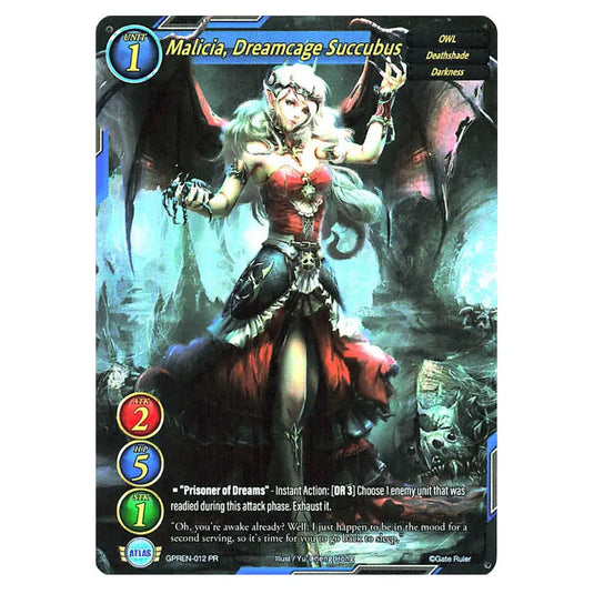 Gate Ruler - Malicia, Dreamcage Succubus (GPREN-012 PR)