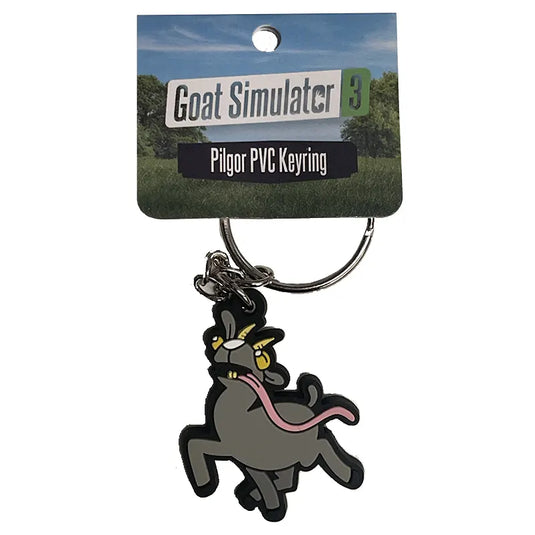 Goat Simulator 3 - Pilgor PVC Keyring