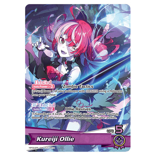 Kureiji Ollie is a Oshi Card From the Hololive Official Card Game Set Quintet Spectrum hBP02-006