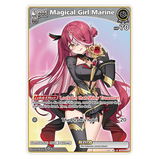 Magical Girl Marine is a holomem Card From the Hololive Official Card Game Set Quintet Spectrum hBP02-073