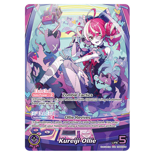 Kureiji Ollie is a Oshi Card From the Hololive Official Card Game Set Quintet Spectrum hBP02-006